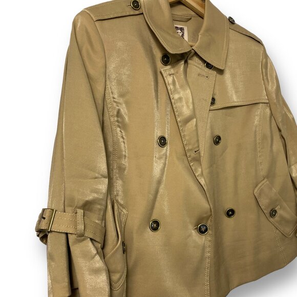 Anne Klein Belted Utility Blazer Jacket Large - Picture 2 of 7